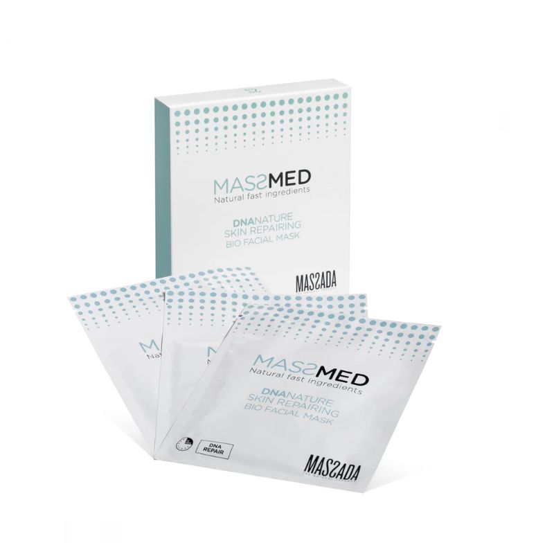 Massada - Massmed DNA Nature Skin Repairing mask Възстановяваща Лист-маска с растителна ДНК 6 бр.
