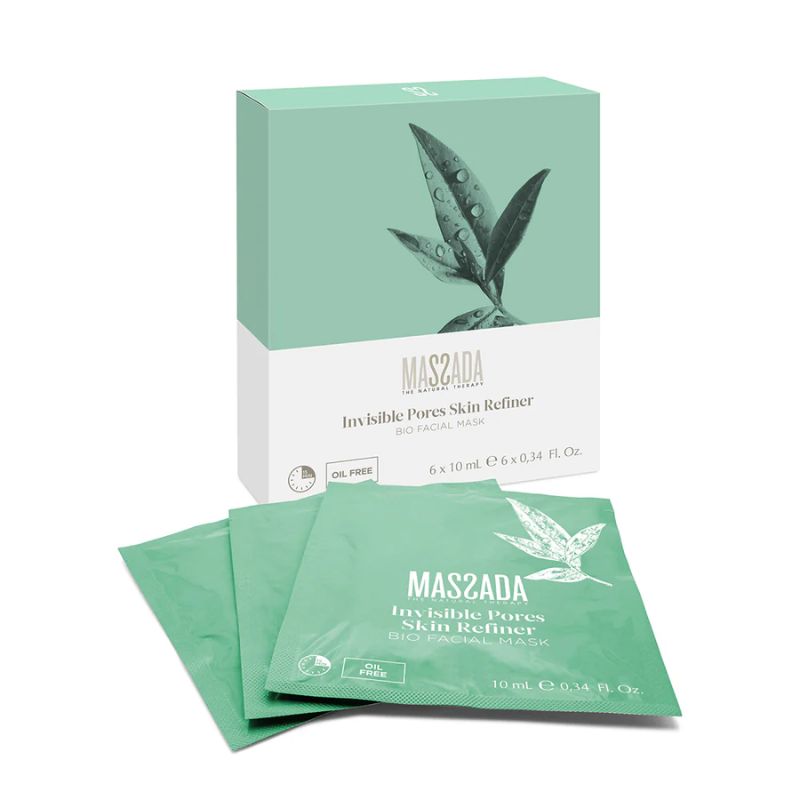 Massada - Invisible Pores masks for oily skin Био маска за невидими пори 6 Х 10ml