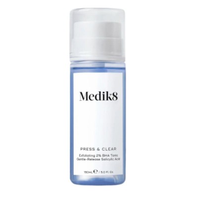 Medik8 - Press & Clear Ексфолиращ тоник против несъвършенства с BHA 150 ml