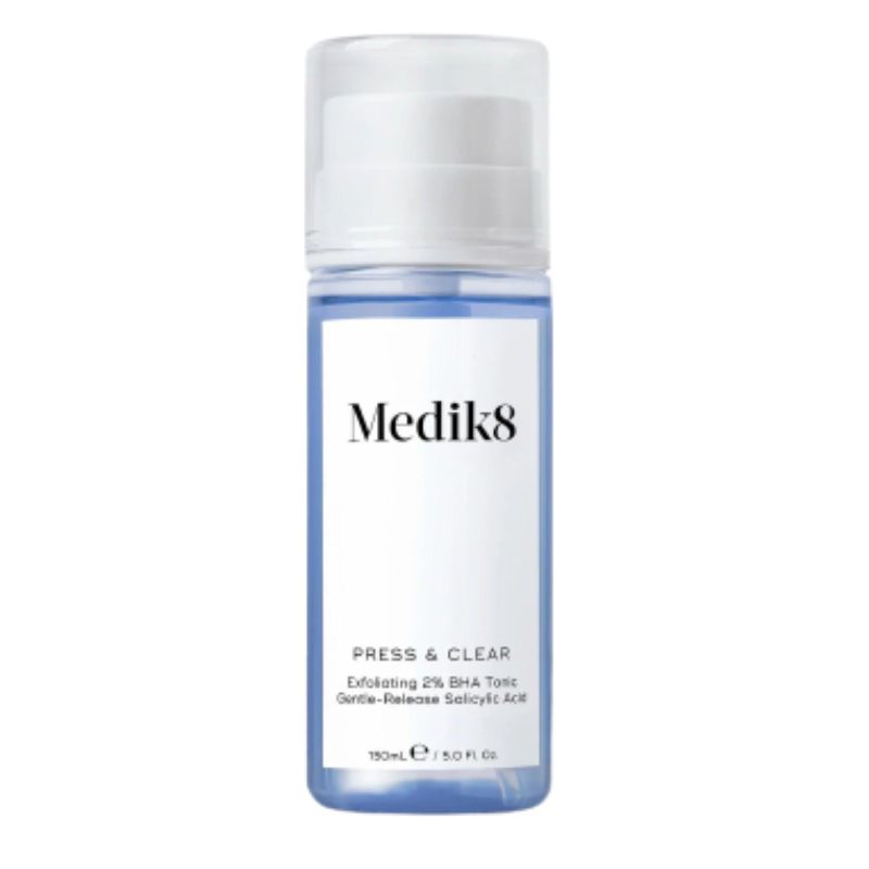 Medik8 - Press & Clear Ексфолиращ тоник против несъвършенства с BHA 150 ml