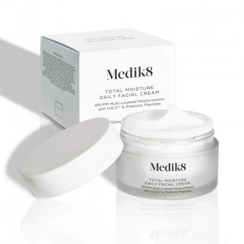 Medik8 Total Moisture Daily Facial Cream Хидратиращ крем с пребиотици и пептиди 50 ml