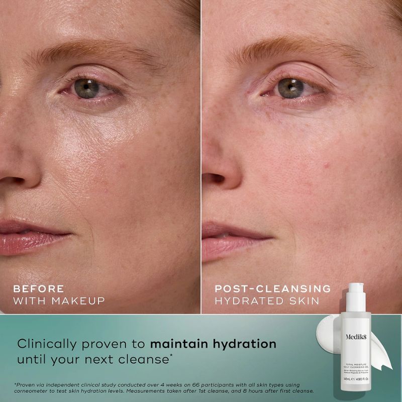 Medik8 - Total Moisture Daily Cleansing Gel Хидратиращ почистващ гел-пяна 145 ml