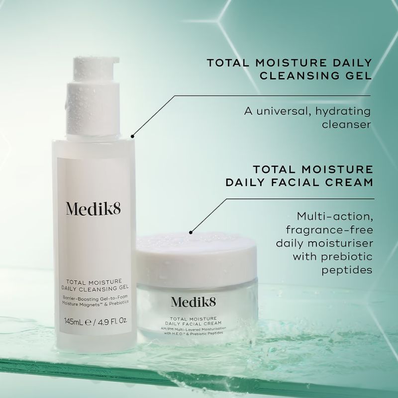 Medik8 - Total Moisture Daily Cleansing Gel Хидратиращ почистващ гел-пяна 145 ml