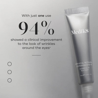 Medik8 - Crystal Retinal® Ceramide Eye 3 Нощен крем за очи с ретиналдехид и серамиди 15 ml