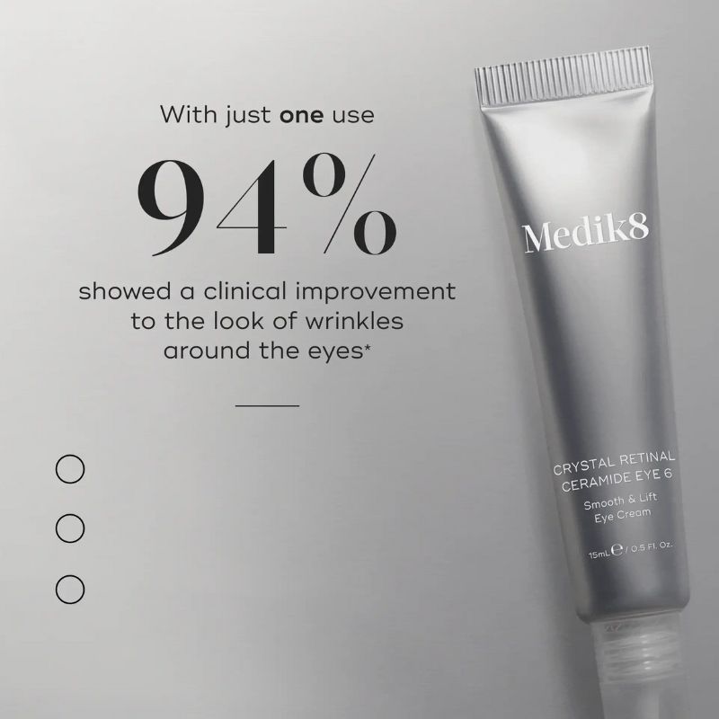 Medik8 - Crystal Retinal® Ceramide Eye 3 Нощен крем за очи с ретиналдехид и серамиди 15 ml
