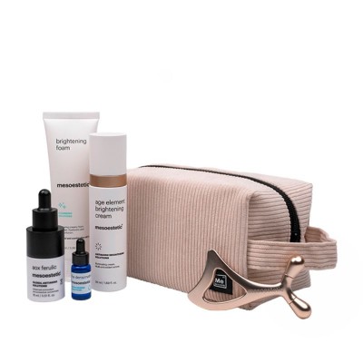 age element® brightening routine Луксозен озаряващ подаръчен сет + масажор