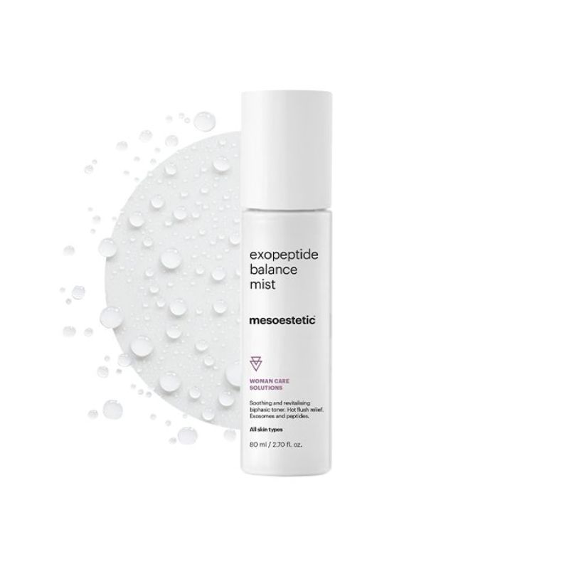 mesoestetic - Woman Care Solutions Екзопептиден балансиращ спрей-мист с ЕКЗОЗОМИ 80ml