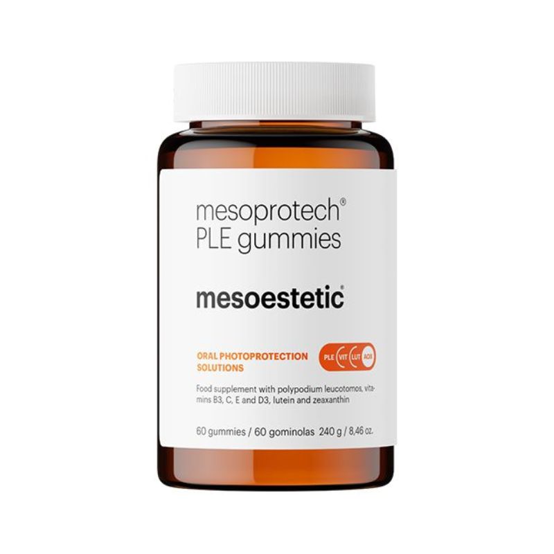 mesoprotech® PLE gummies Слънцезащитни капсули в желиран формат 60 кап.