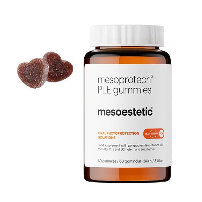 mesoprotech® PLE gummies Слънцезащитни капсули в желиран формат 60 кап.