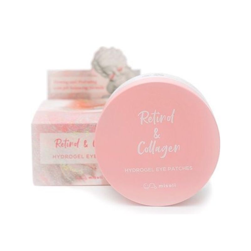 MISOLI Retinol & Collagen Hydrogel Eye Patch - Хидрогелни пачове за очи с ретинол и колаген 60бр.