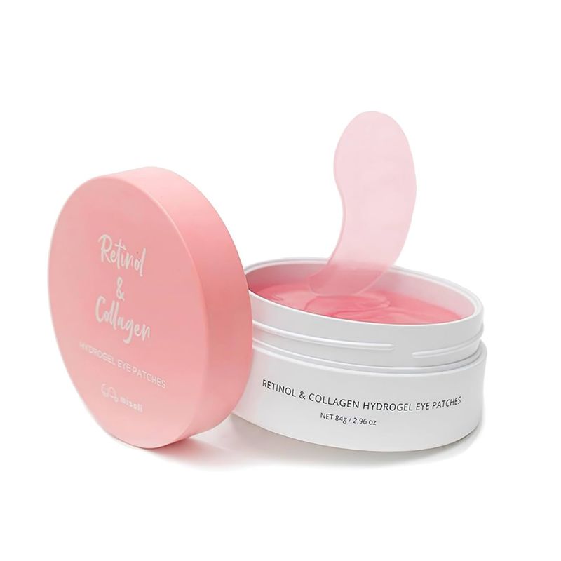 MISOLI Retinol & Collagen Hydrogel Eye Patch - Хидрогелни пачове за очи с ретинол и колаген 60бр.