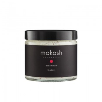 Mokosh Скраб със сол от Мъртво море Cranberry 250ml