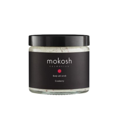 Mokosh Скраб със сол от Мъртво море Cranberry 250ml