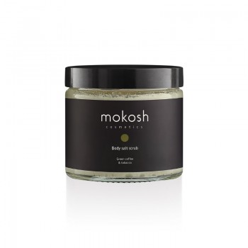 Mokosh Скраб със сол от Мъртво море Green coffee & tobacco 250ml