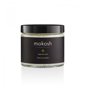 Mokosh Скраб със сол от Мъртво море Melon & cucumber 250ml