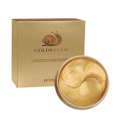 PETITFEE Gold & Snail Hydrogel Eye Patch Хидрогелови пачове за очи