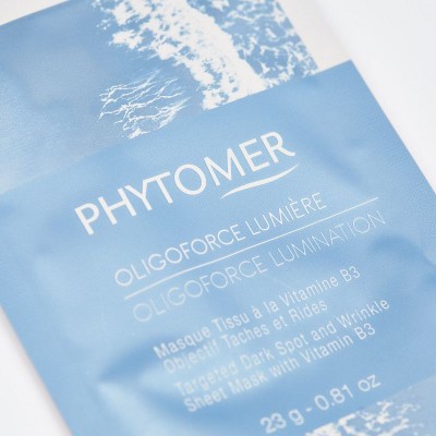 Phytomer Oligoforce Lumination Маска- лист за анти-ейдж и избелване с вит В3