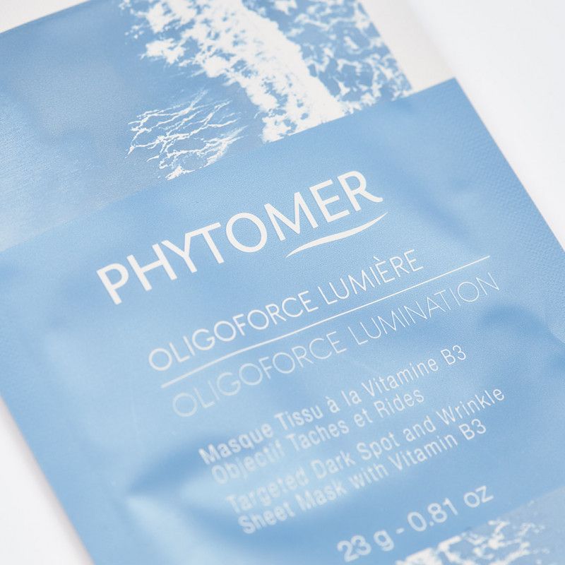 Phytomer Oligoforce Lumination Маска- лист за анти-ейдж и избелване с вит В3