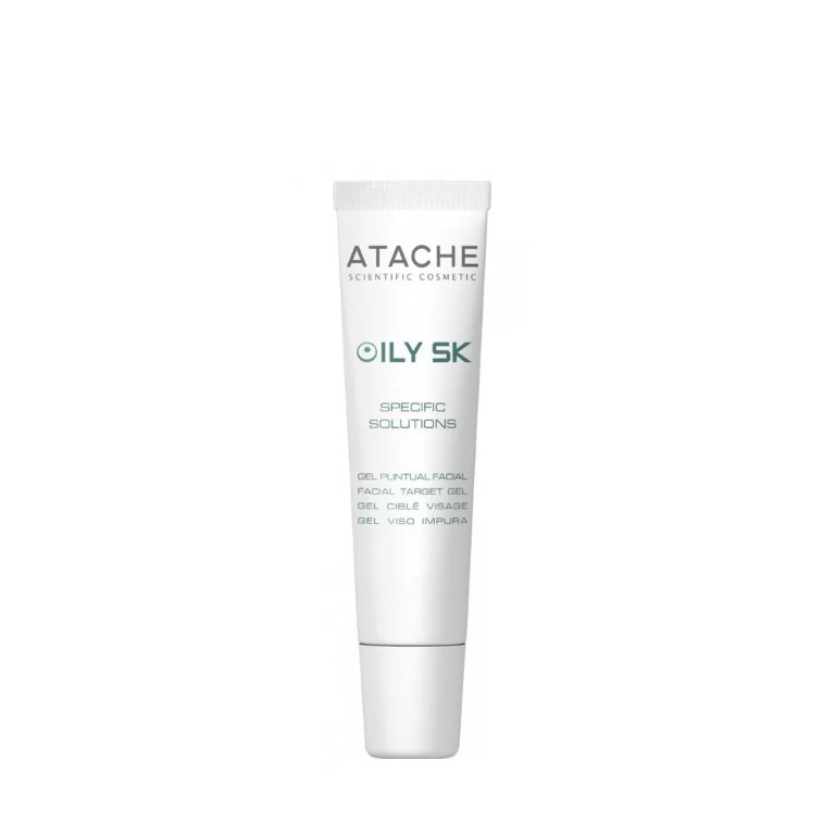 ATACHE Oily SK Гел за точково нанасяне на мазна и акнеична кожа 15ml