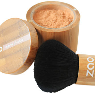 Zao Organic Минерална коприна фон дьо тен 15gr