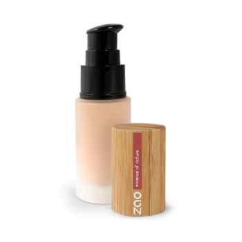 Zao Organic Течен копринен фон дьо тен 30ml