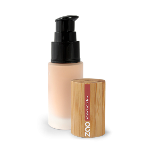 Zao Organic Течен копринен фон дьо тен 30ml