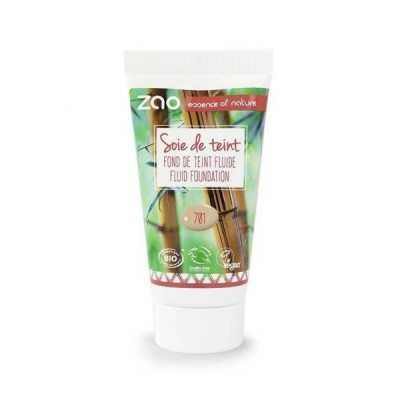 Zao Organic Течен копринен фон дьо тен Пълнител 30ml