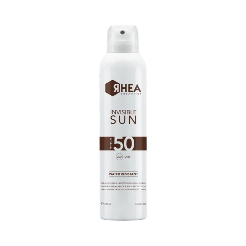 RHEA - InvisibleSun SPF 50 Невидим слънцезащитен спрей за лице и тяло 200ml