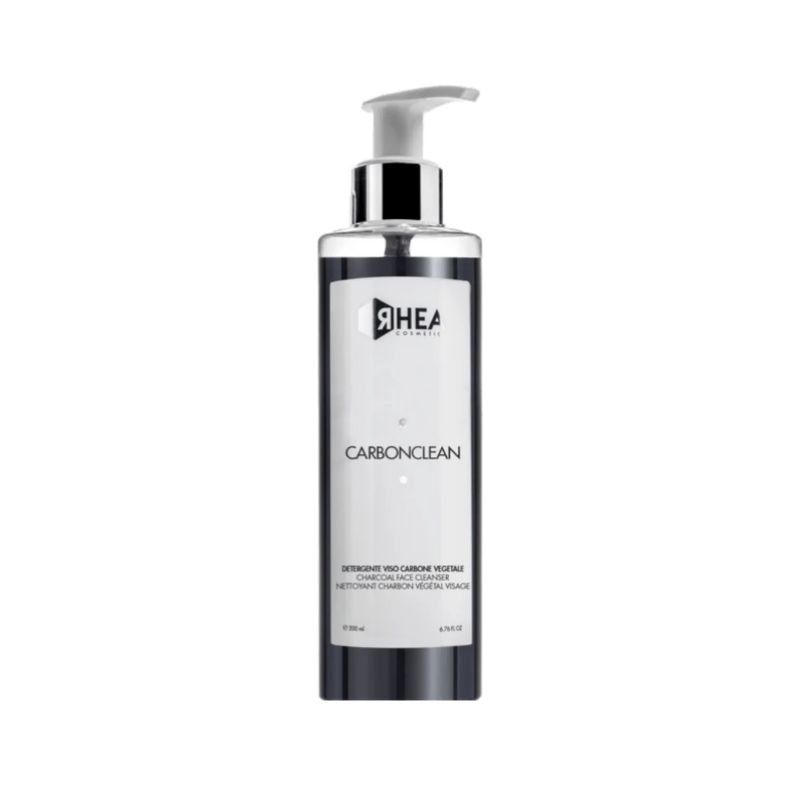 RHEA - CarbonClean Почистваща емулсия за лице с активен въглен 200ml