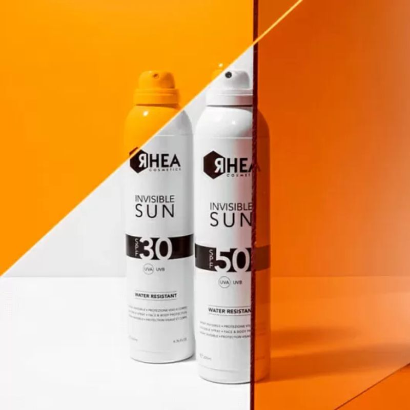 RHEA - InvisibleSun SPF 50 Невидим слънцезащитен спрей за лице и тяло 200ml