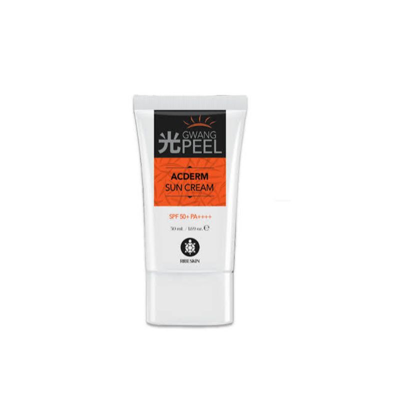 RIBESKIN Gwang Peel ACDERM Sun Cream SPF 50+ PA++++ Слънцезащитен крем UV защита 50 ml