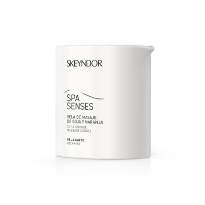 Skeyndor SPA SENSES Soy & Orange Massage candle prof. Свещ за масаж 200 ml