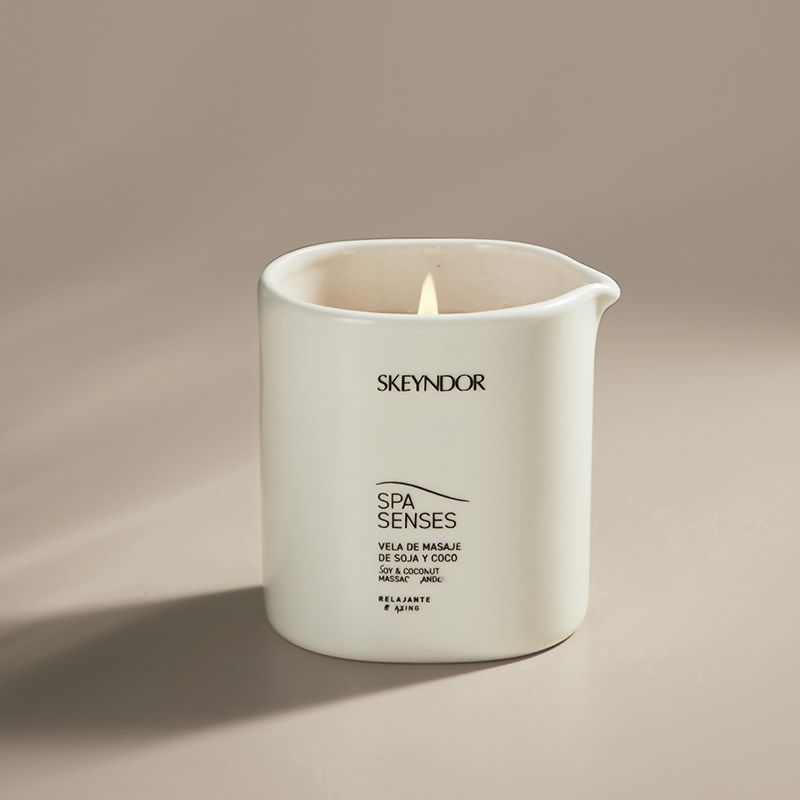 Skeyndor SPA SENSES Soy & Orange Massage candle prof. Свещ за масаж 200 ml