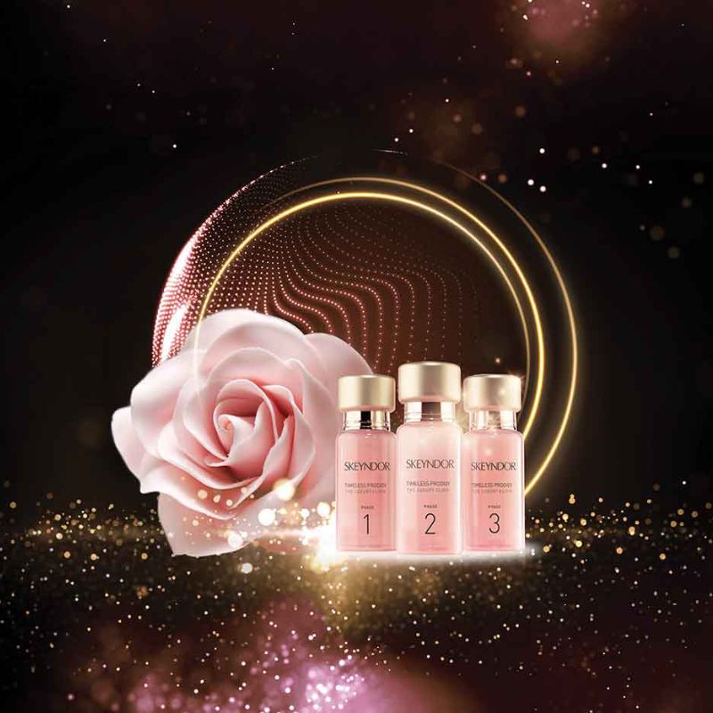 Skeyndor TIMELESS PRODIGY The luxury Elixir Антиейдж еликсир 3x15ml
