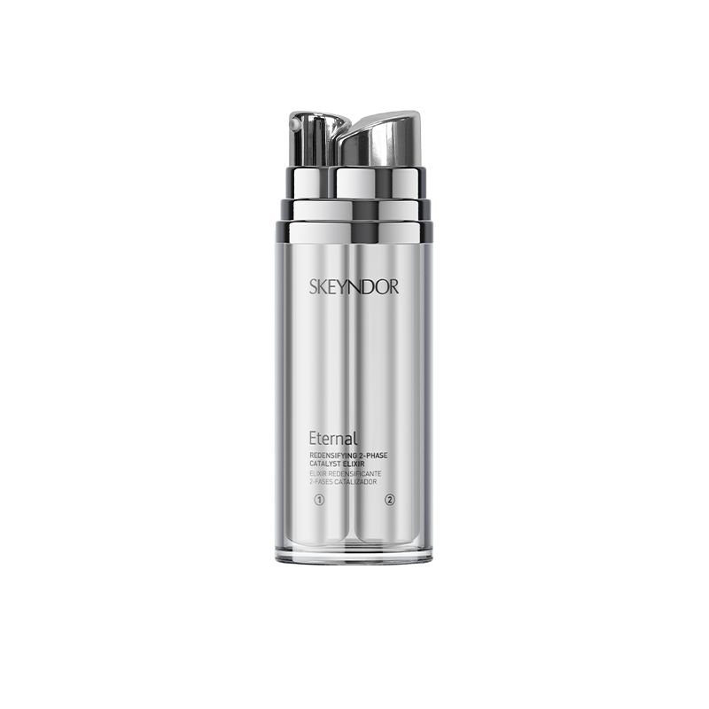 Skeyndor ETERNAL Redensifying 2-Phase Catalyst Elixir Възстановяващ 2-Фазен Еликсир​ с РЕТИНАЛ и ЕКЗОЗОМИ 30 ml