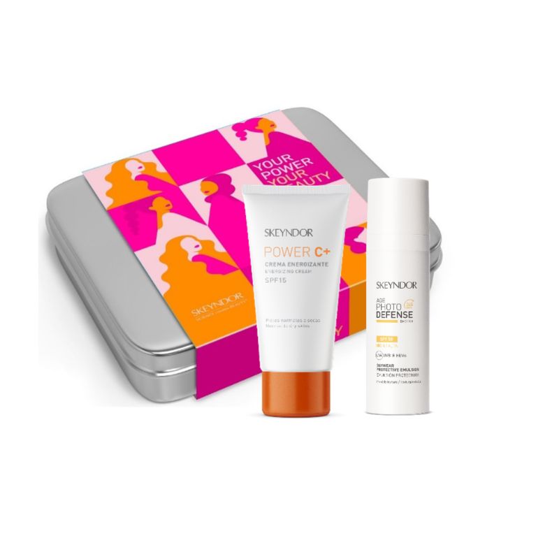 Skeyndor Your Power Your Beauty KIT - Power C+ емулсия + AGE PHOTO Defense крем SPF50