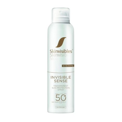 SkinVisibles INVISIBLE SENSE Прозрачен слънцезащитен спрей тяло и лице SPF50+