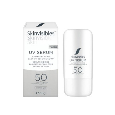 SkinVisibles UV Serum SPF 50 – Ултралек хибриден дневен серум за UV защита SPF 50 35 ml