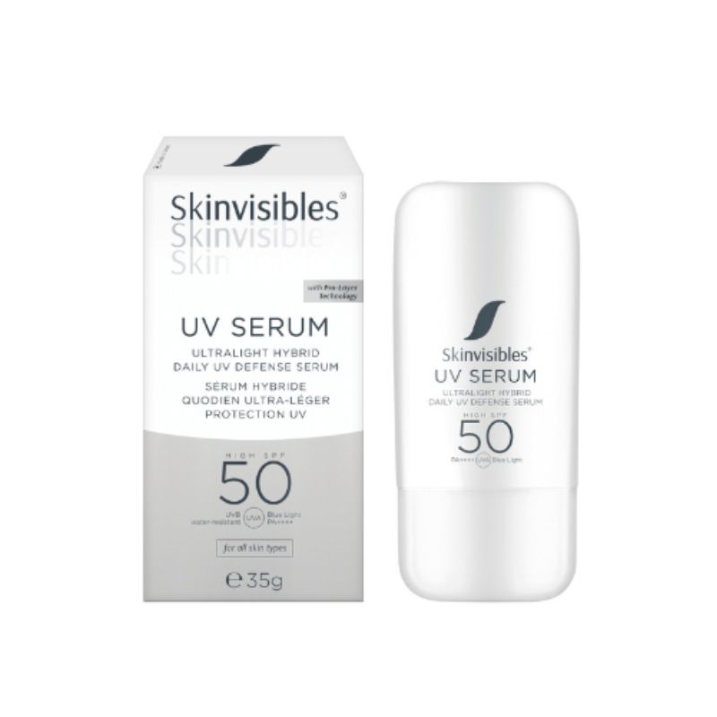 SkinVisibles UV Serum SPF 50 – Ултралек хибриден дневен серум за UV защита SPF 50 35 ml
