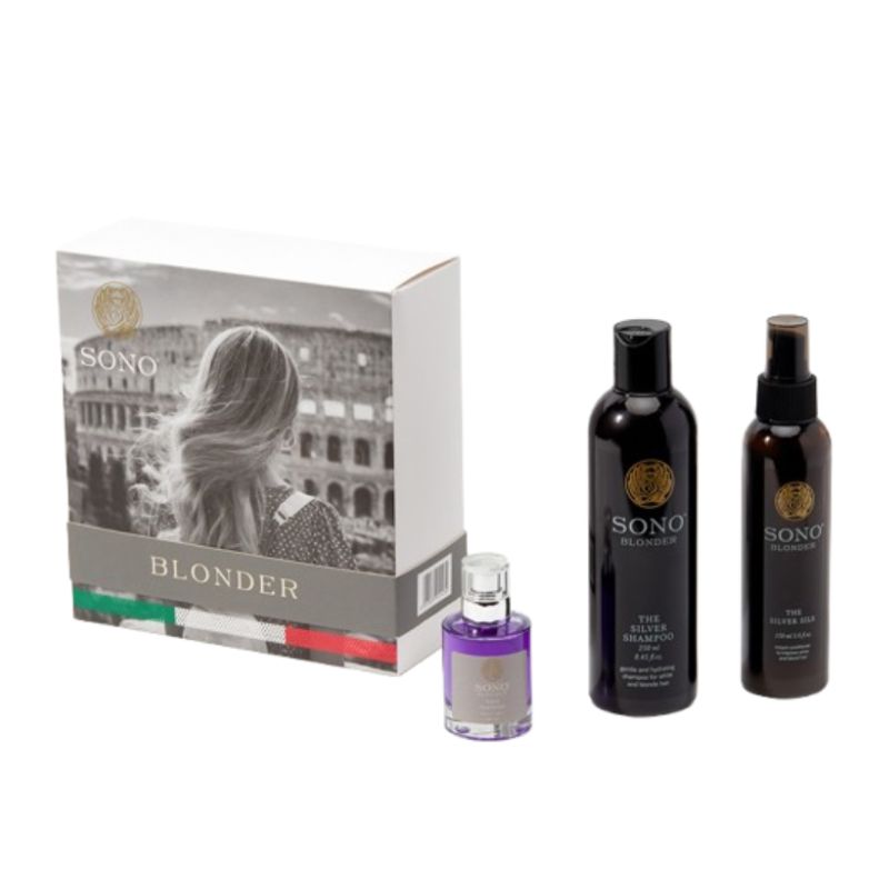 SONO Blonder Silver Комплект трио за руса коса