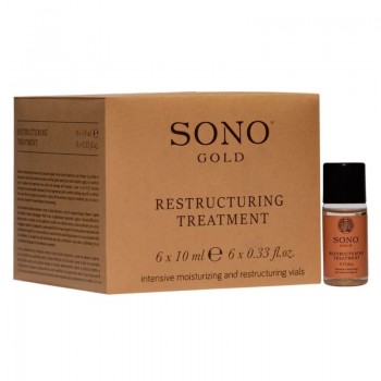 SONO Gold Filler Филър инфузия със злато за коса 6X10ml
