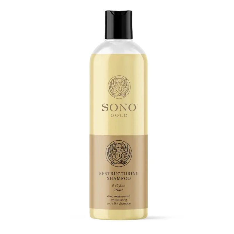 SONO Gold Реструктуриращ филър шампоан със злато 250ml