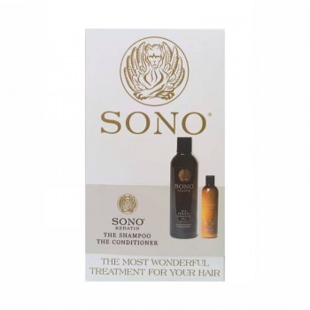 SONO - KERATIN Комплект за увредена и суха коса с кератин 250 + 50 ml