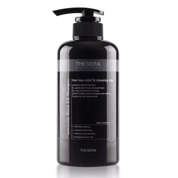 THESERA Rootension Black EX Shampoo Шампоан против косопад 500ml