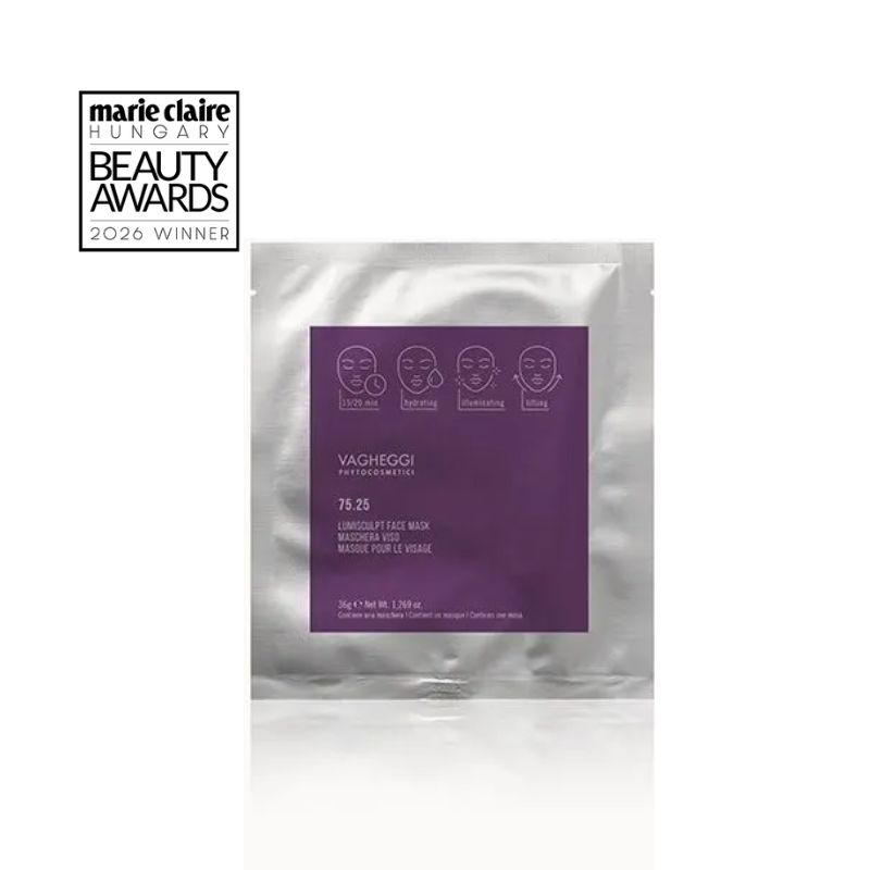 Vagheggi - 75.25 Longevity LumiSculpt Mask Хидрогелна маска за лифтинг и сияние на лицето 3 бр.