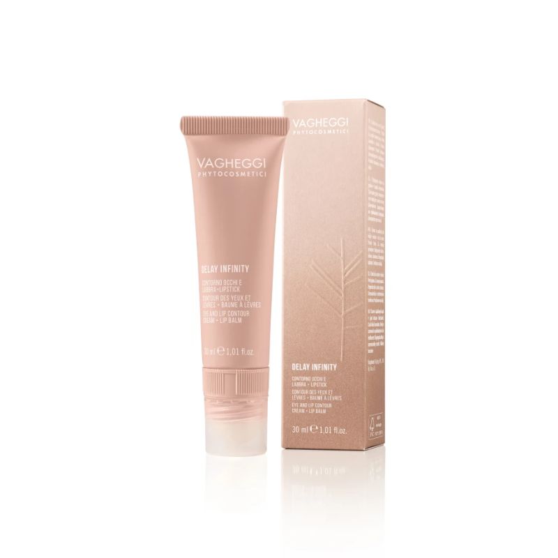 Vagheggi - Delay Infinity Eye and Lip Contour Cream + Lip Balm Крем против бръчки за очи + балсам за устни 30 ml