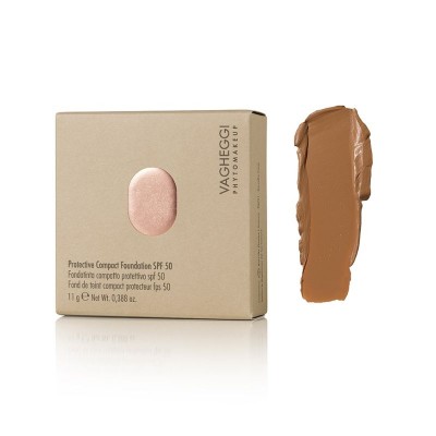 Vagheggi - Protective Compact Foundation SPF50 n.30 „Deep Sunstone“ Защитен компактен фон дьо тен